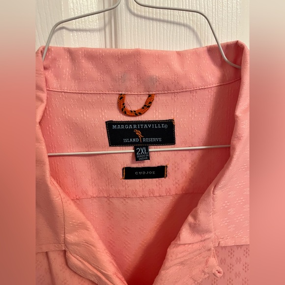 2XL Margaritaville Island Reserve Short Sleeve Shirt XXL Cudjoe Men’s Button Up - Picture 6 of 8